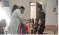 طرح تکمیلی واکسیناسیون فلج اطفال ویژه کودکان اتباع خارجی و عشایر در جهرم آغاز شد 